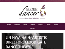 Tablet Screenshot of globedancer.com